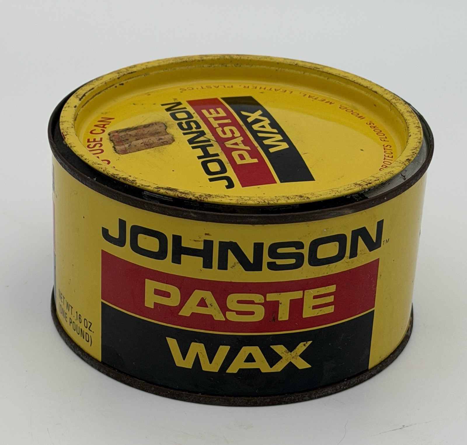 NOS SC Johnson Paste Wax 16 oz (1 lb) Discontinued Full