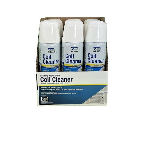 Foaming Air Conditioner Coil Cleaner No Rinse Formula AC Evaporator Cleaner 19oz