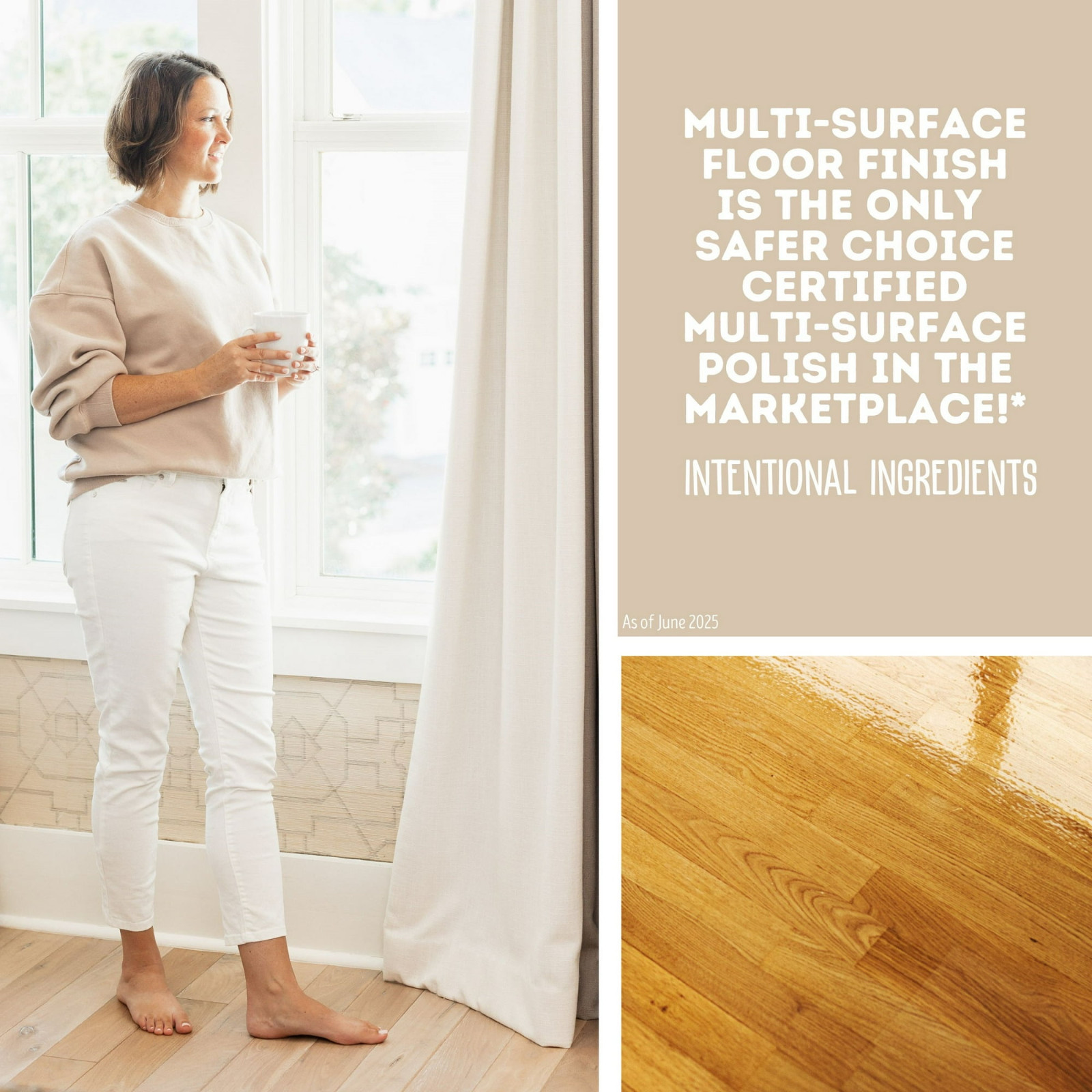 Multi-Surface Floor Finish, 27 Fl. Oz., Cleaner & Polish (2 Pack)