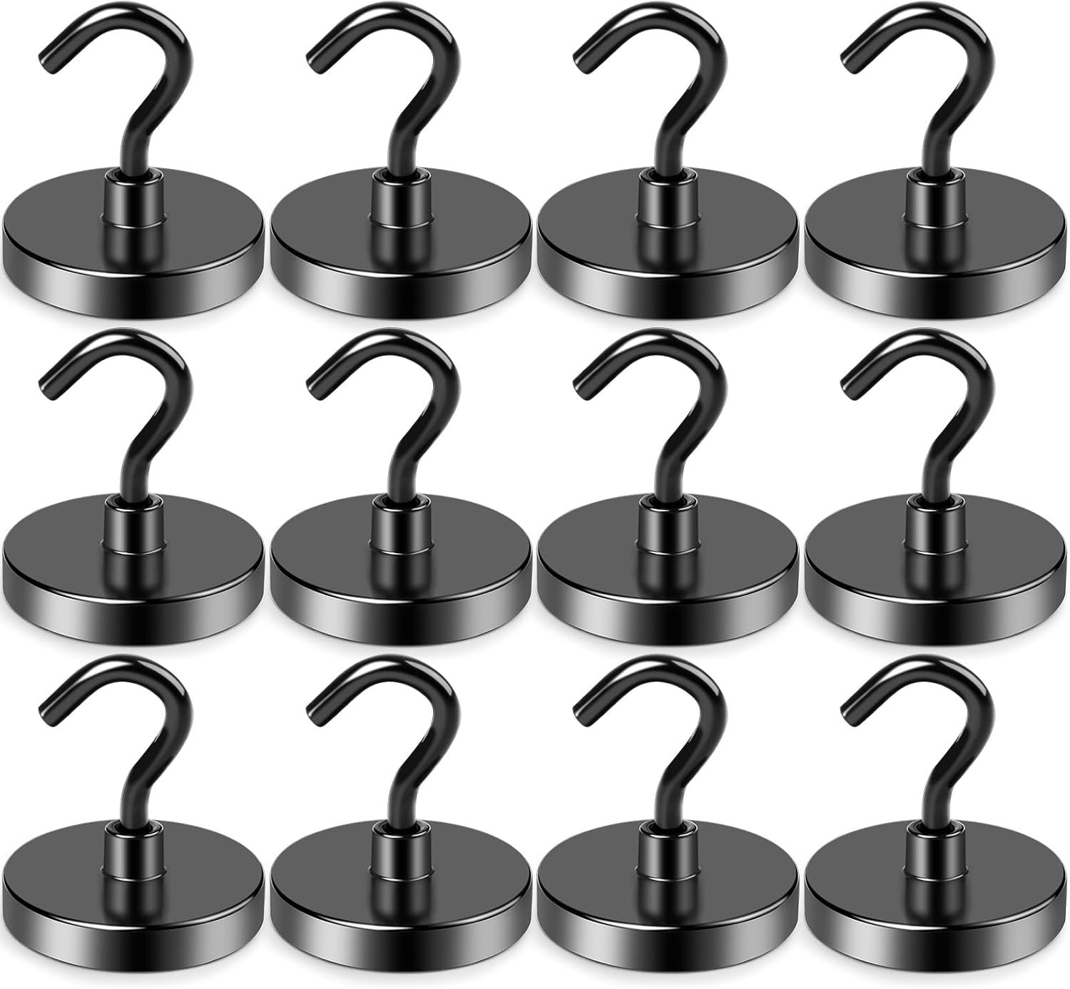 Cruise Essentials – Heavy Duty Magnetic Hooks – 12 Pcs/`