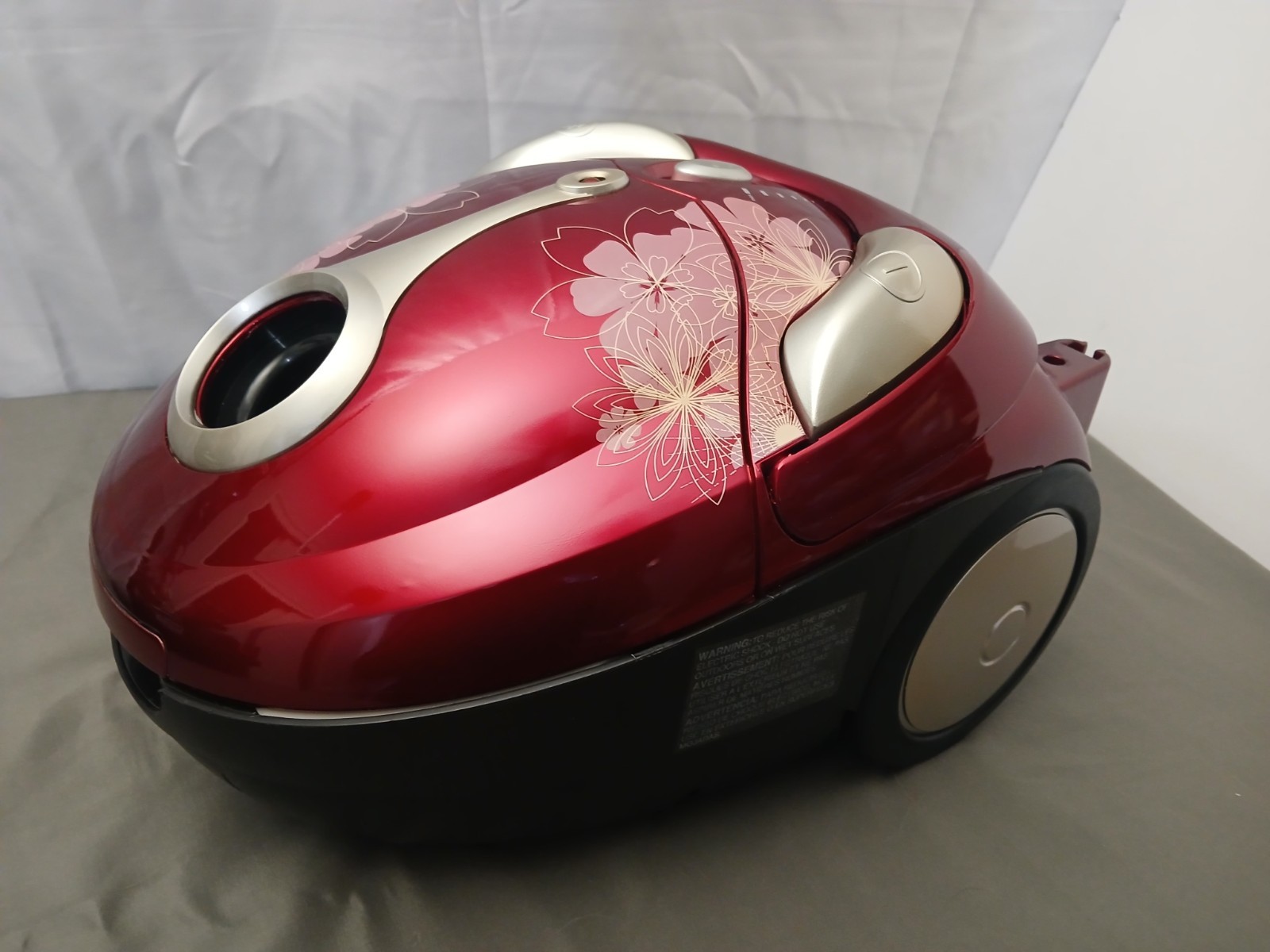 Dirt Devil Fantasy Tattoo Pink Bouquet Canister Vacuum SD30040BB NEW NOS Rare