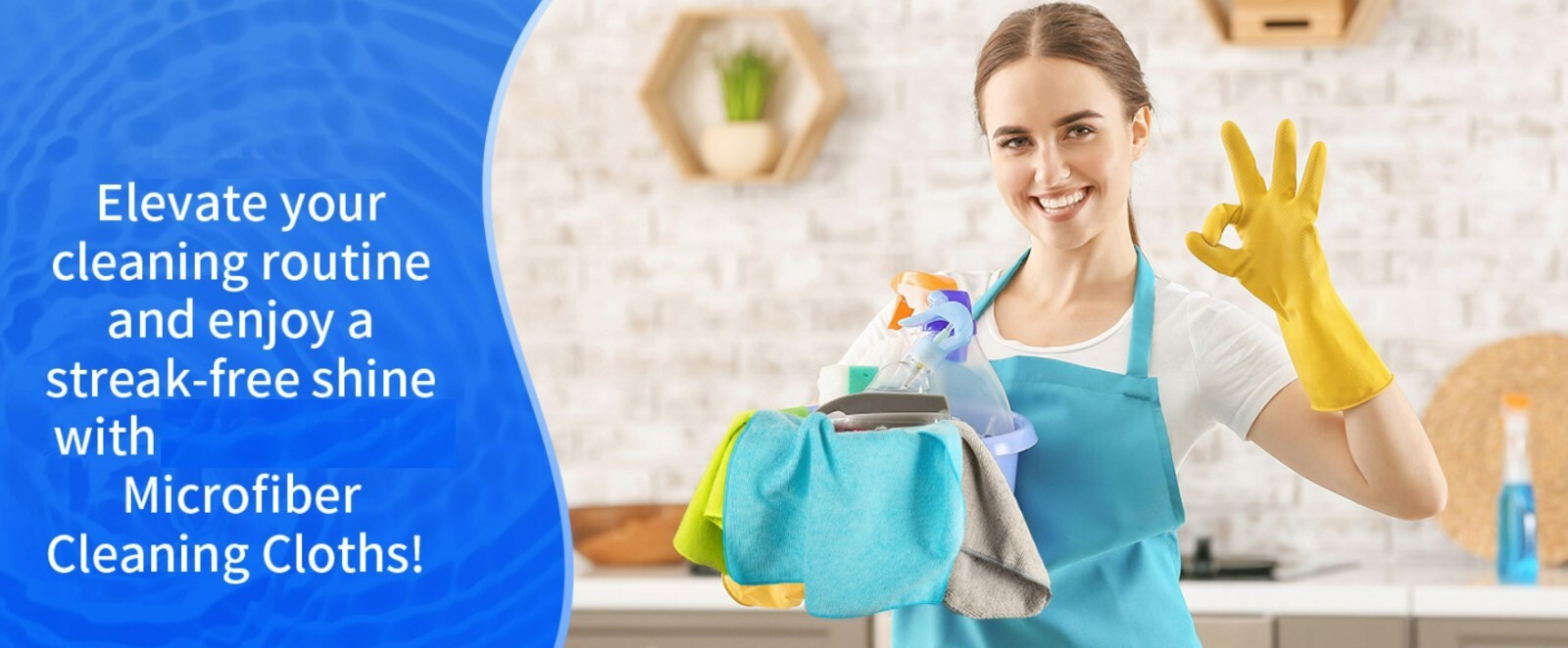 Microfiber Cleaning Cloth Micro fiber Towels Lint-Free Highly Absorbent Rags 8pc