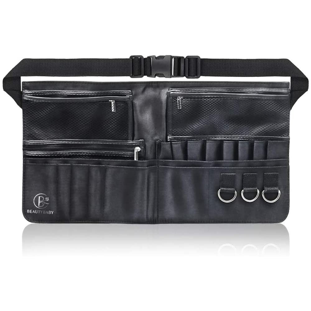 Beautybaby Artist Professional Makeup Brush Waist 1 Count (Pack of 1), Black