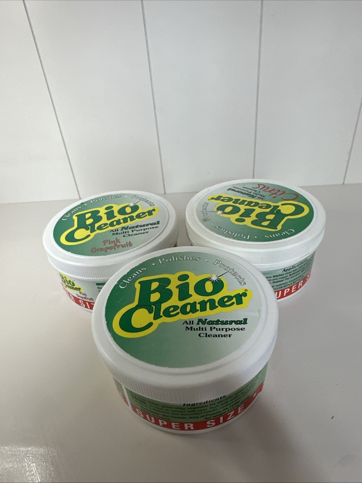 Bio Cleaner Super Size 3 Pack 17.5oz Each New