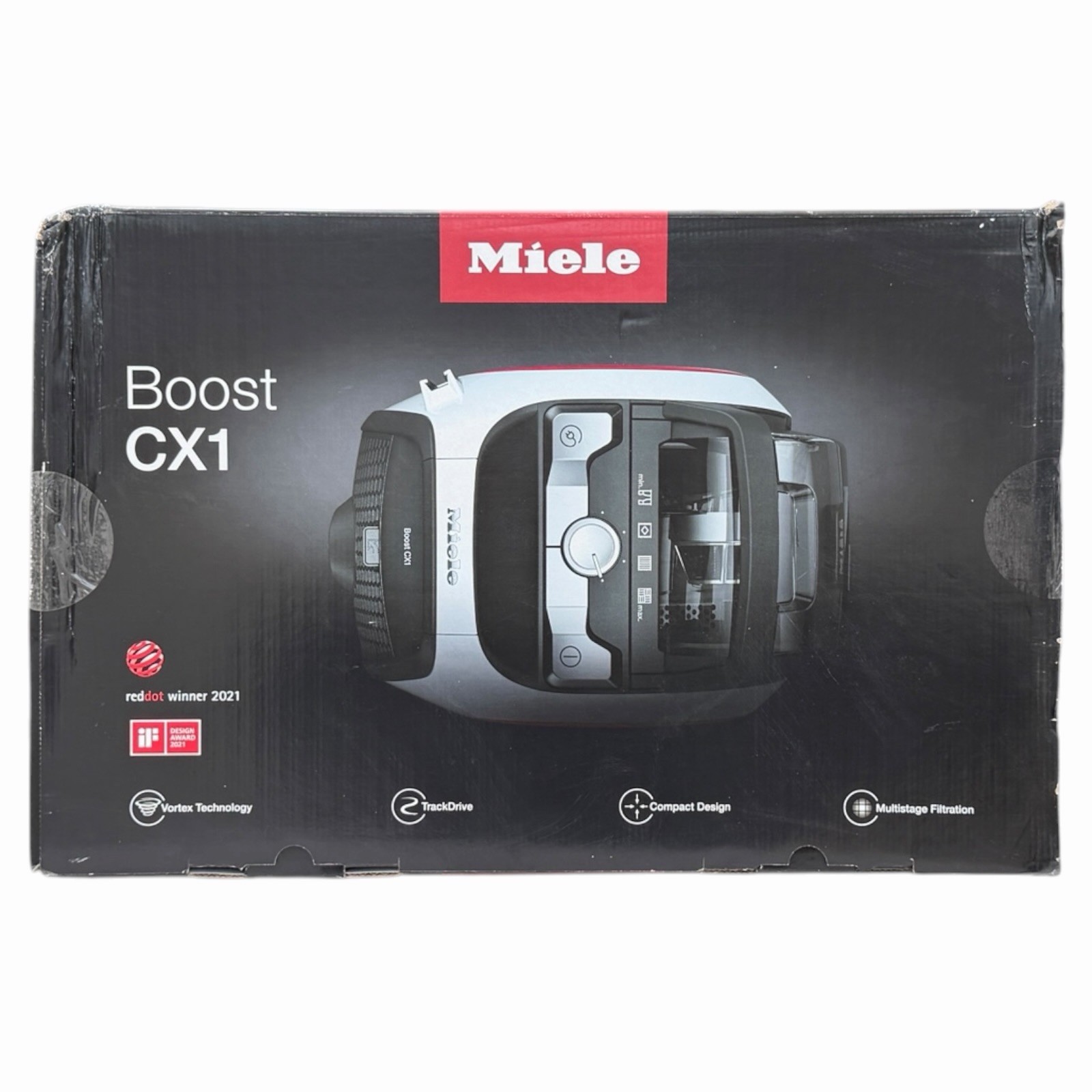 Miele Boost CX1 PowerLine Bagless Canister Vacuum Lotus White New Sealed
