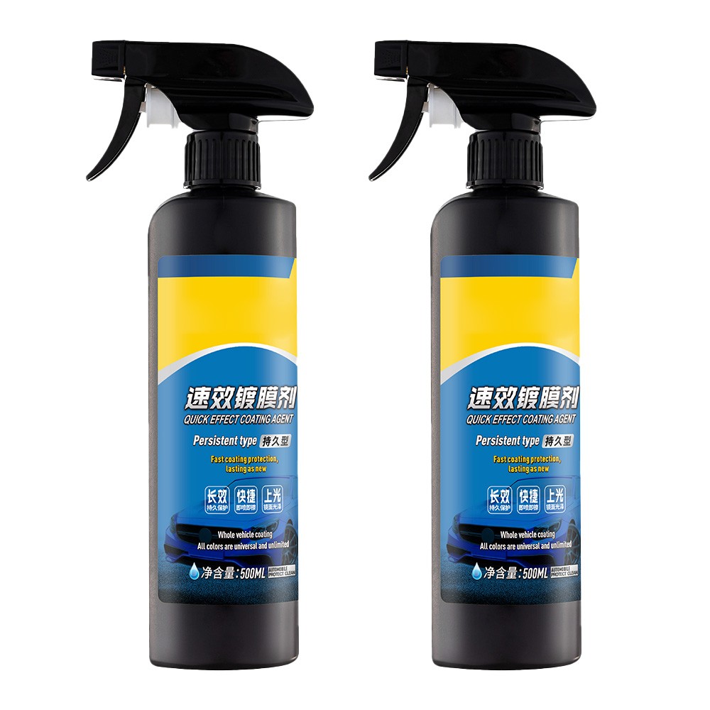 500ML Set Sopam* Car Coating Spray Protection Quick Car Wax Polish Motorcycle