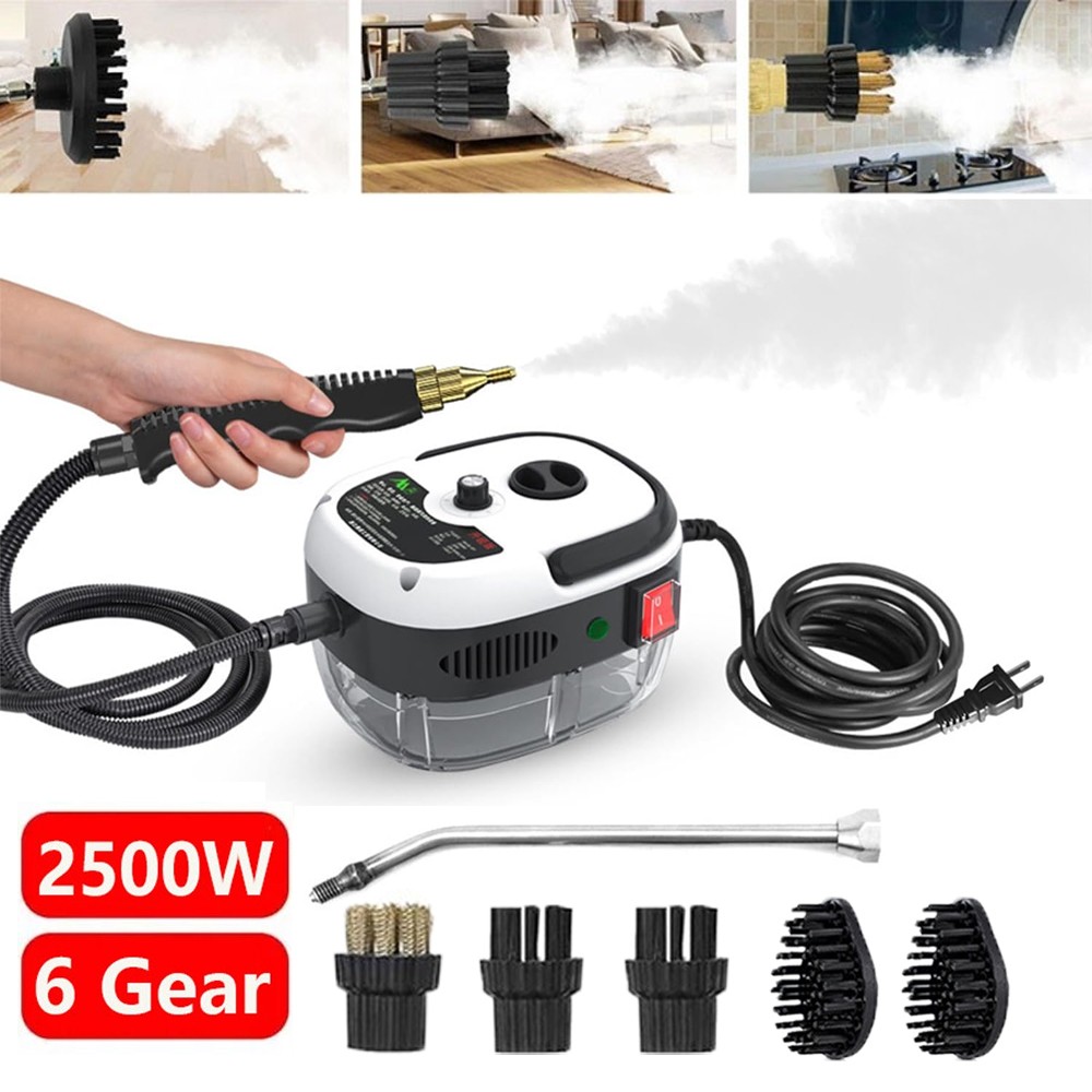 2500W Handheld High Temp Steam Cleaner High Pressure Household Cleaning Machine