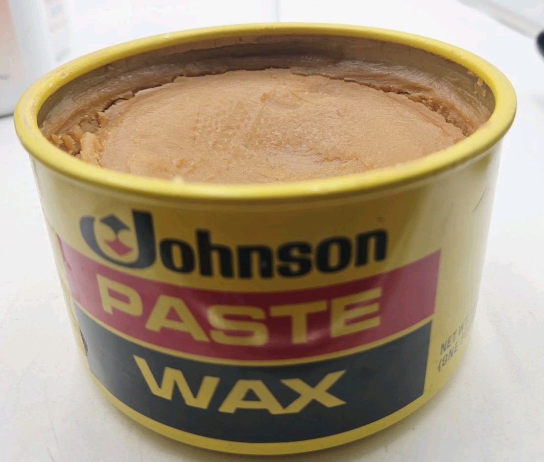 SC Johnson Wood Paste Wax 16 Oz 1lb 2.4oz Total Weight 98% Full Discontinued