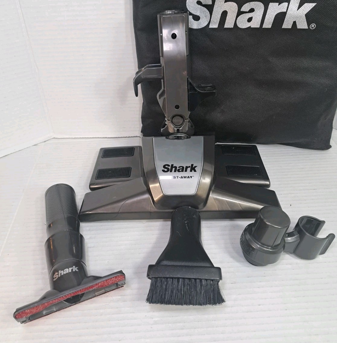 Shark Hard Floor Genie Attachment for Rocket HV320 UV450 + Tools Wand Clip Bag