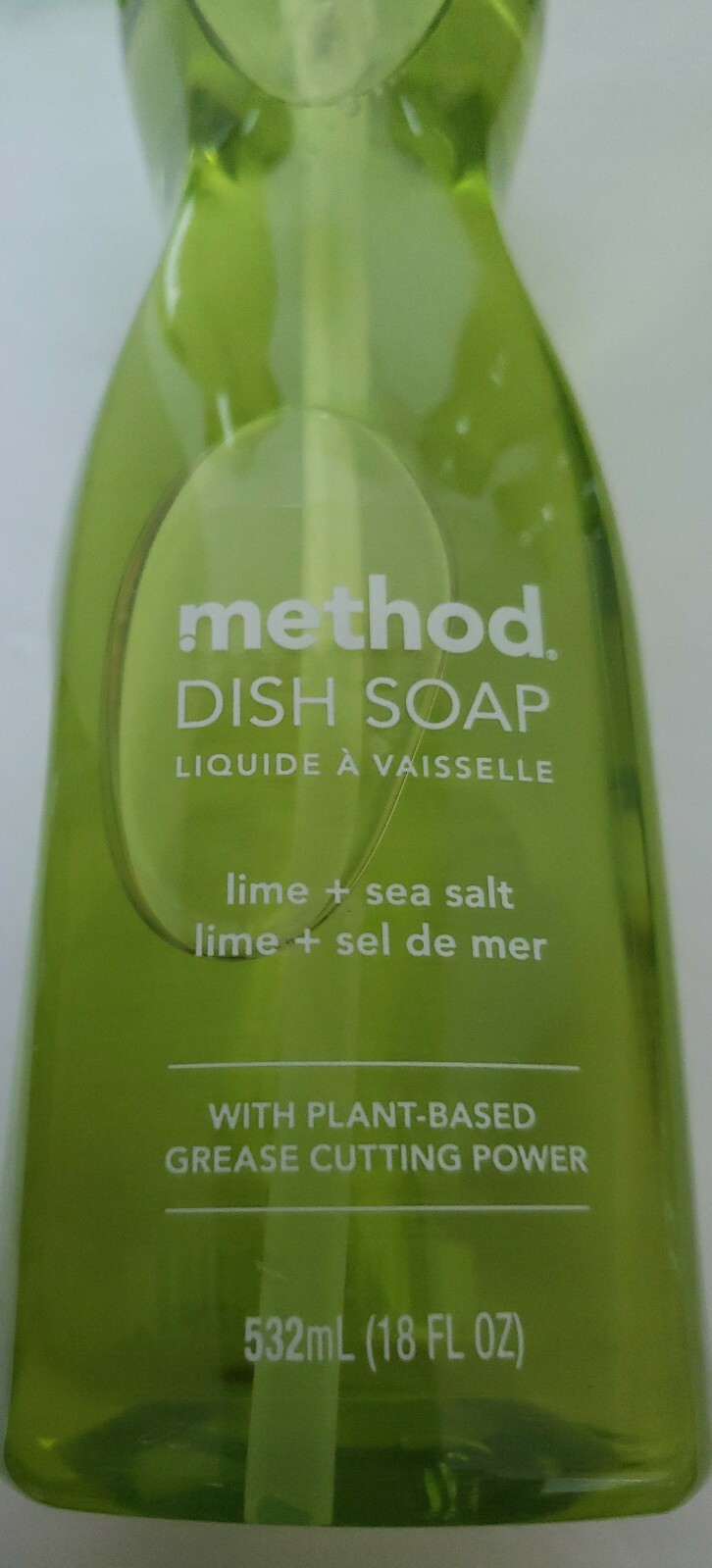 Method All Surface Cleaner, Lime & Sea Salt, 18 oz Bottle, LOT OF 4 (dented)