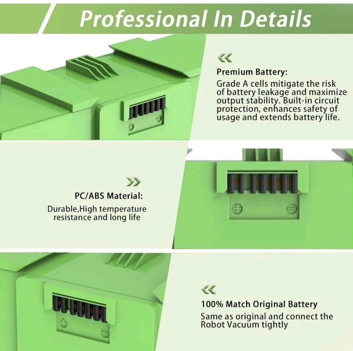 for Roomba Battery ABL-F for Roomba i&e Series i3 i3+ i4+ i8 i8+ i7 i7+ j7…