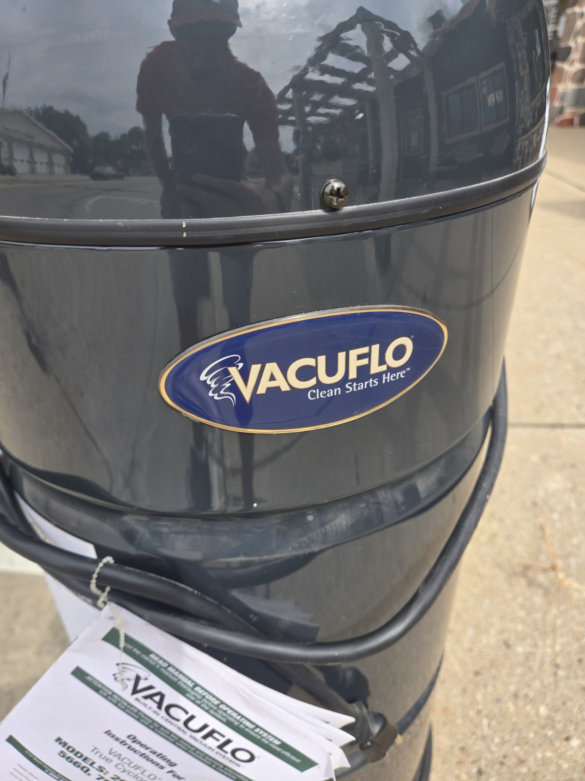Vacuflo 466Q True Cyclonic Central Vacuum Power Unit