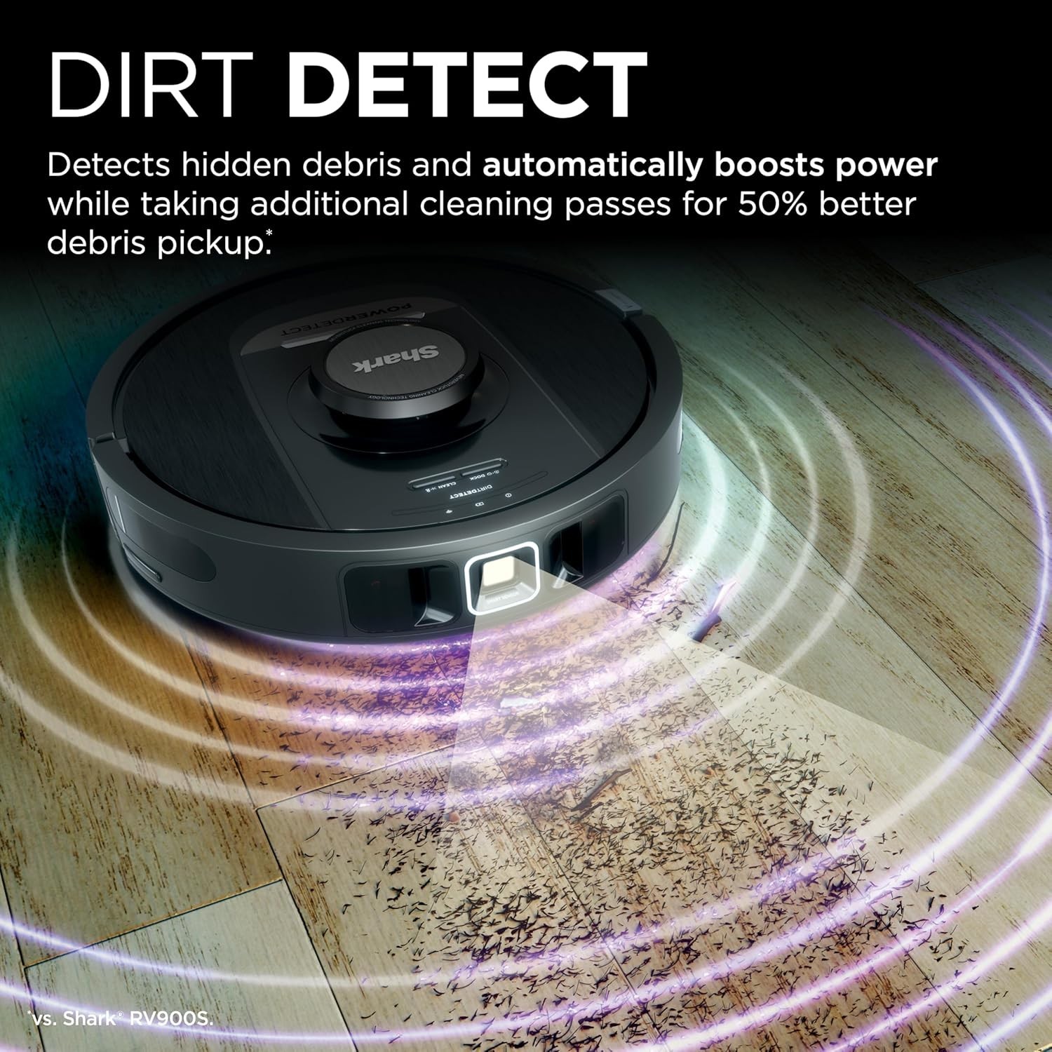 Shark AV2820S PowerDetect Self-Empty Robot Vacuum NeverStuck Technology