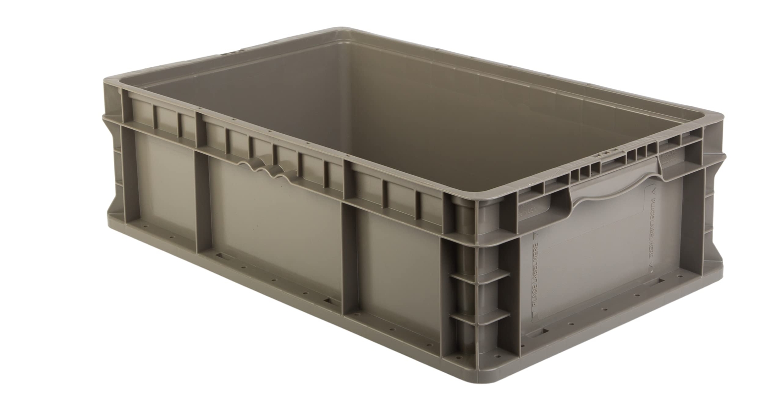 Hudson Exchange 24 x 15 x 7.5″ Straight Wall Handled Storage Container Tote