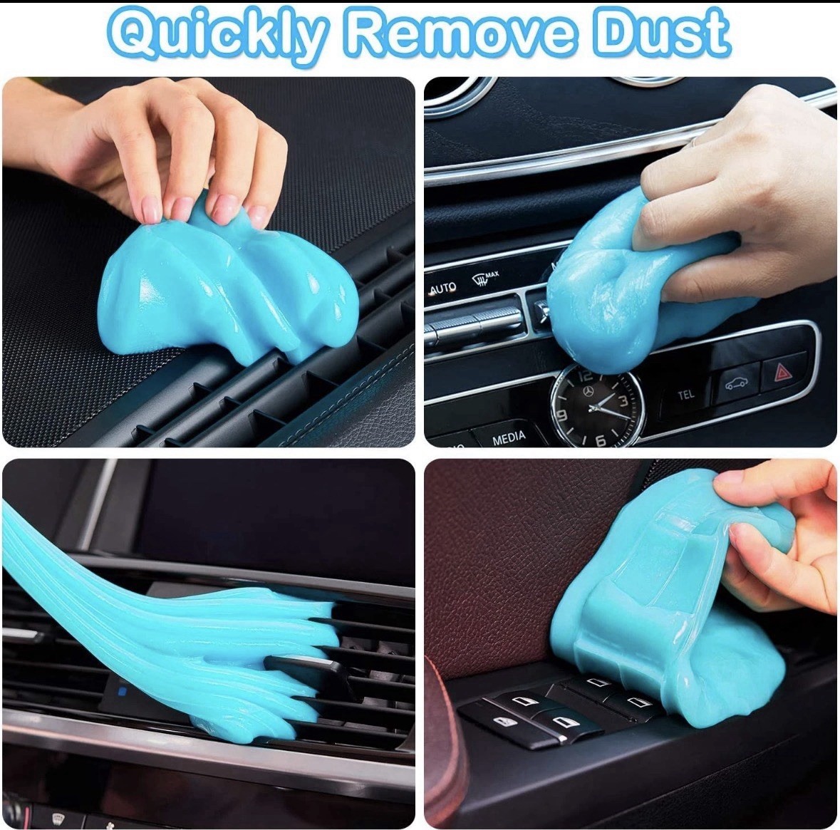 NEW Pulidiki Car Cleaning Gel Interior Detail Putty Dust Cleaner for Vehicles