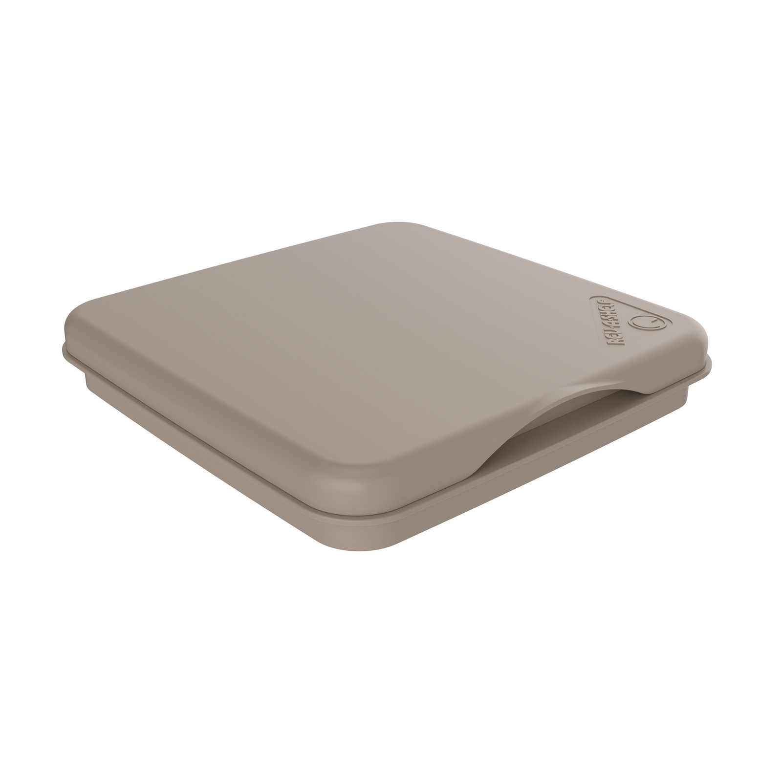 Rev-A-Shelf 27 qt. Trash Can Replacement Lid, Champagne, RV-1024-LID-12-1-40