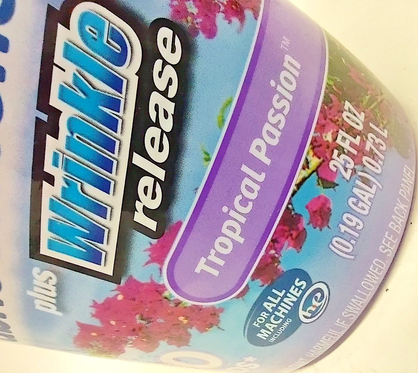 5x xtranice’n Fluffy Liquid Fabric Softener Tropical Passion 25 oz Ea =150 Loads