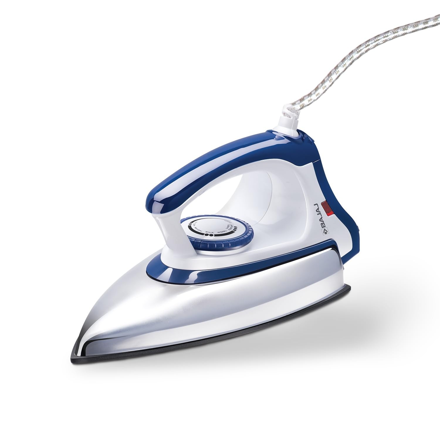 Bajaj Stainless Steel Majesty DX-11 1000 Watts Dry Iron Automatic Shut Off 220V