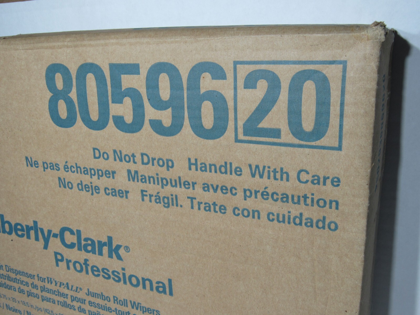 Kimberly-Clark Jumbo Roll Dispenser Black 16-4/5″ W x 18-1/2″ D x 33″ H 8059620