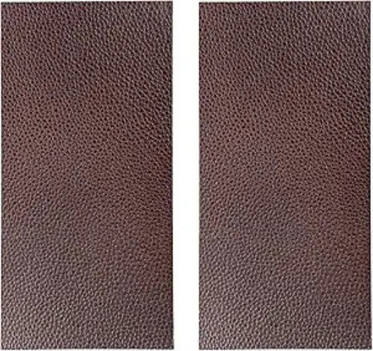 2 PCS Leather Repair Patch Tape, 4 x 8 Inch PU Vinyl Repair Color: Dark Brown