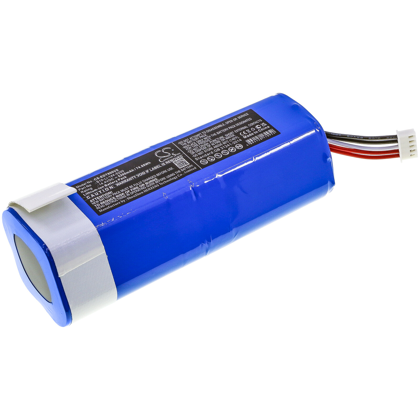 5200mAh Battery For Ecovacs N8 Pro+N8,T8+,Deebot T8+,DJ65,T8 AIVI,Ozmo T8,N8,T5