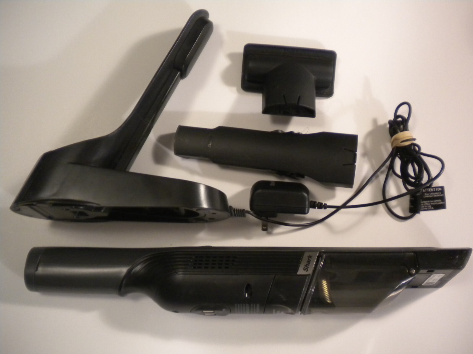Shark WV201 WANDVAC Handheld Vacuum & Charging Dock complete Tested Working