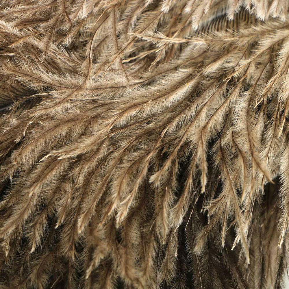 13″ Ostrich Feather Duster Durable Dust collecting Cleaning Tool In Wool Shop .