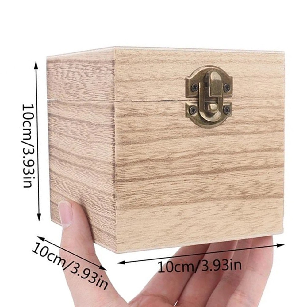 10*10*10cm Storage Box 3.93*3.93*3.93inch Anti-dust Party Supplies Strong 1pc