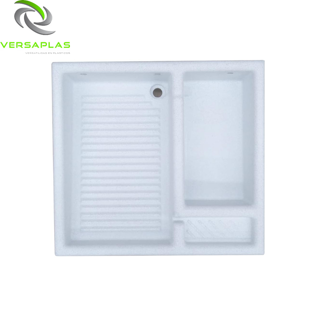Plastic Washboard Mexican Lavadero Versaplas White Large 71