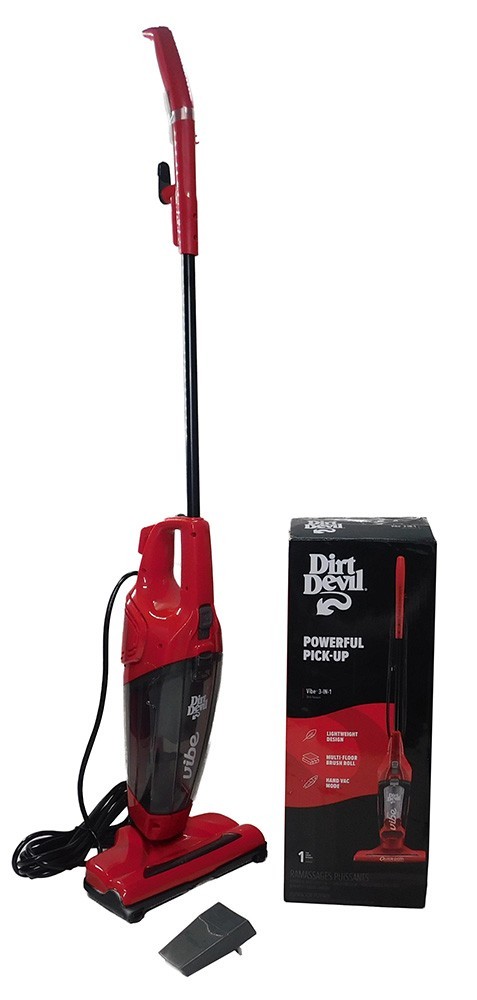 Dirt Devil SD20020 Vibe 3-in-1 Lightweight, Corded Stick Vacuum – Open Box