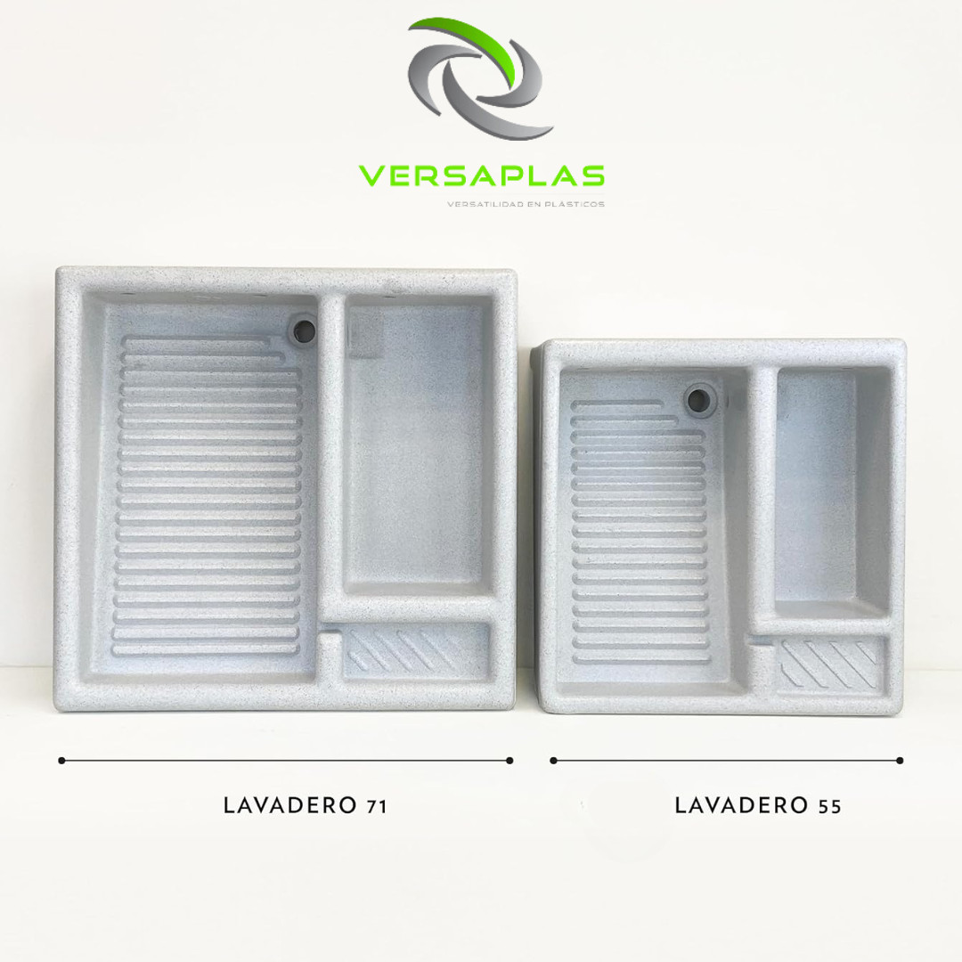 Plastic Washboard Mexican Lavadero Versaplas White Large 71