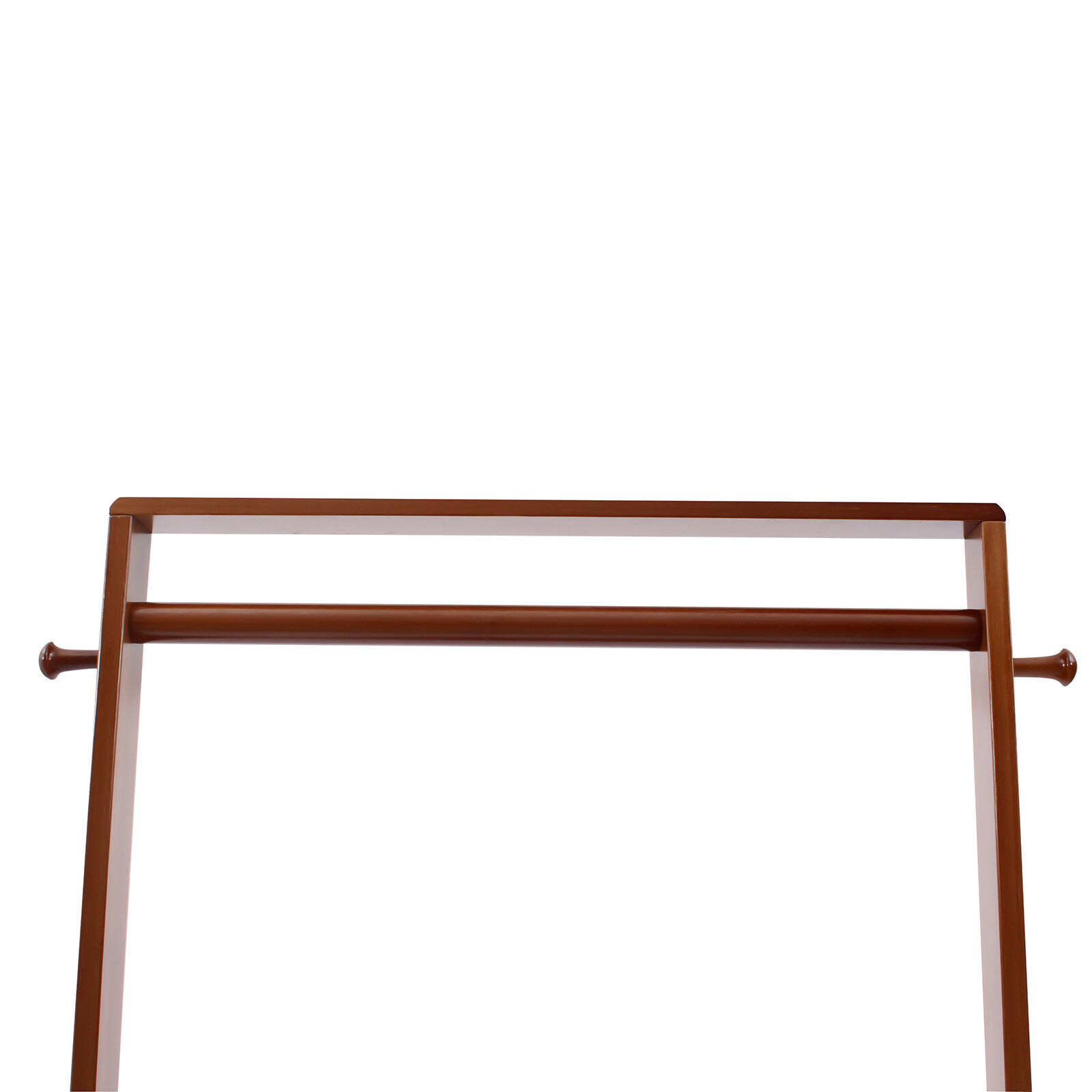 Bamboo Clothing Rack With Storage Drawer, Garment Rack Clothes Racks For Hanging