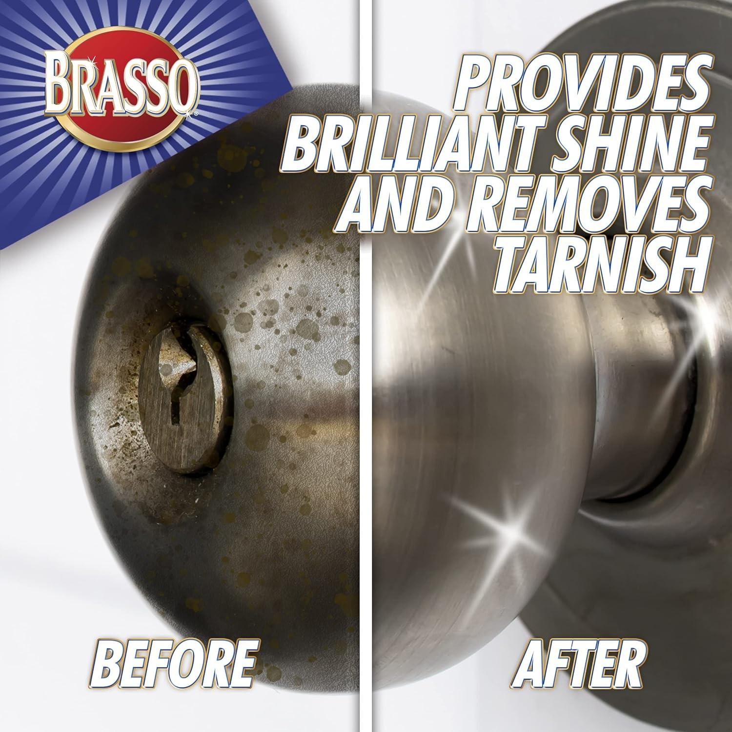 NEW Brasso Multi-Purpose Metal Polish, 8 oz