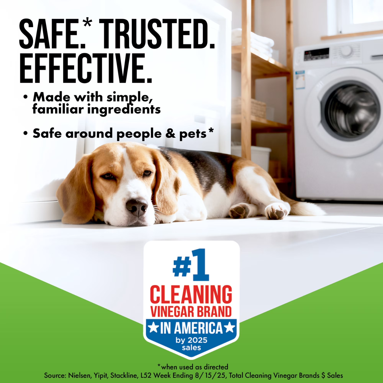 (2 Pack) Harris Vinegar Concentrate Cleaner 30 Percent All Purpose 1 Gallon