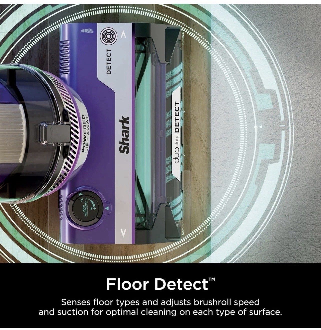NEW Shark PowerDetect Upright Vacuum DuoClean Detect Self-Cleaning