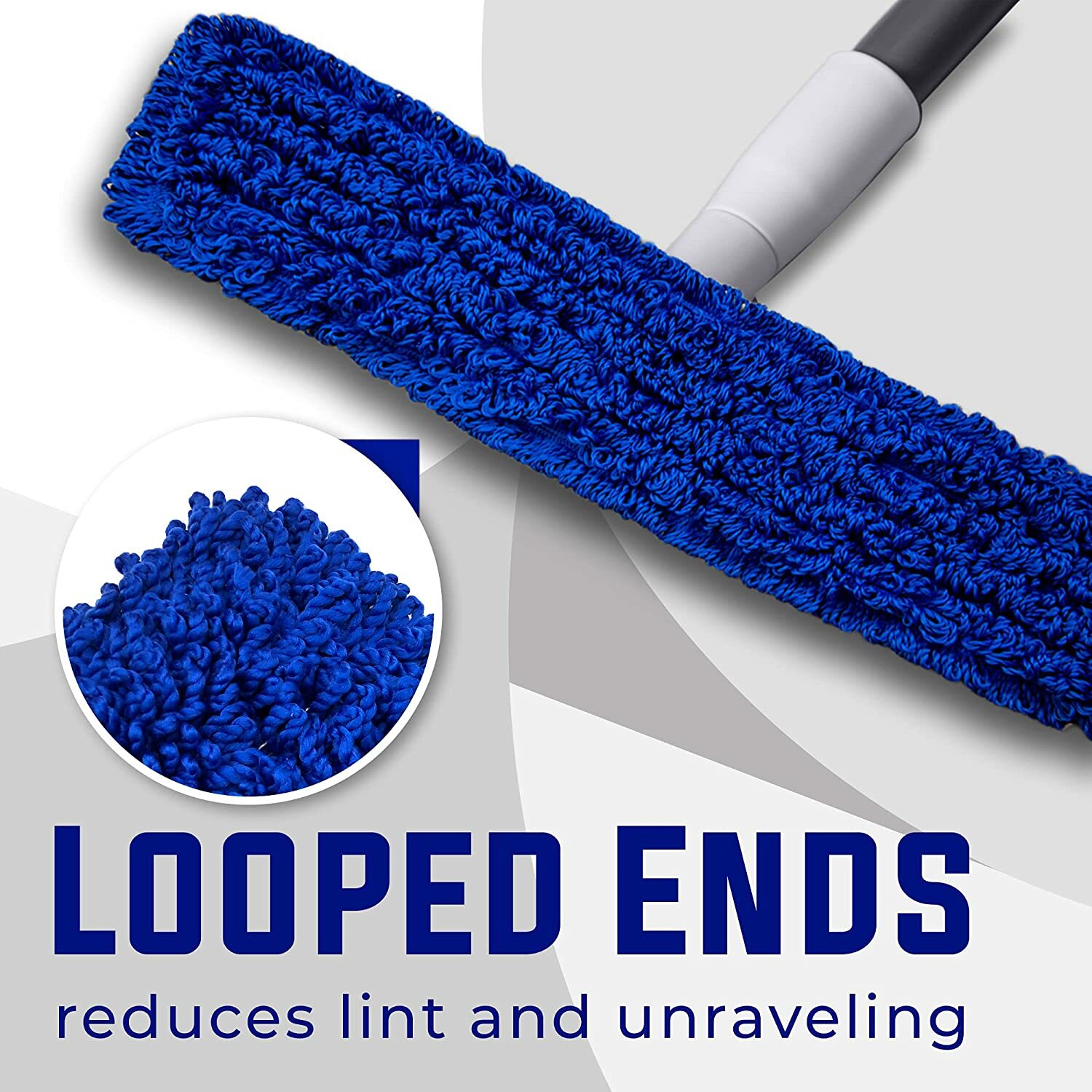 Microfiber Dust Mop Replacement Head, Washable Commercial Heavy Duty Mop Refills