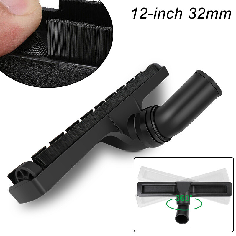 Universal 12″ Vacuum Cleaner Attachment Floor Brush Tool 1.25″ 32mm Replacement