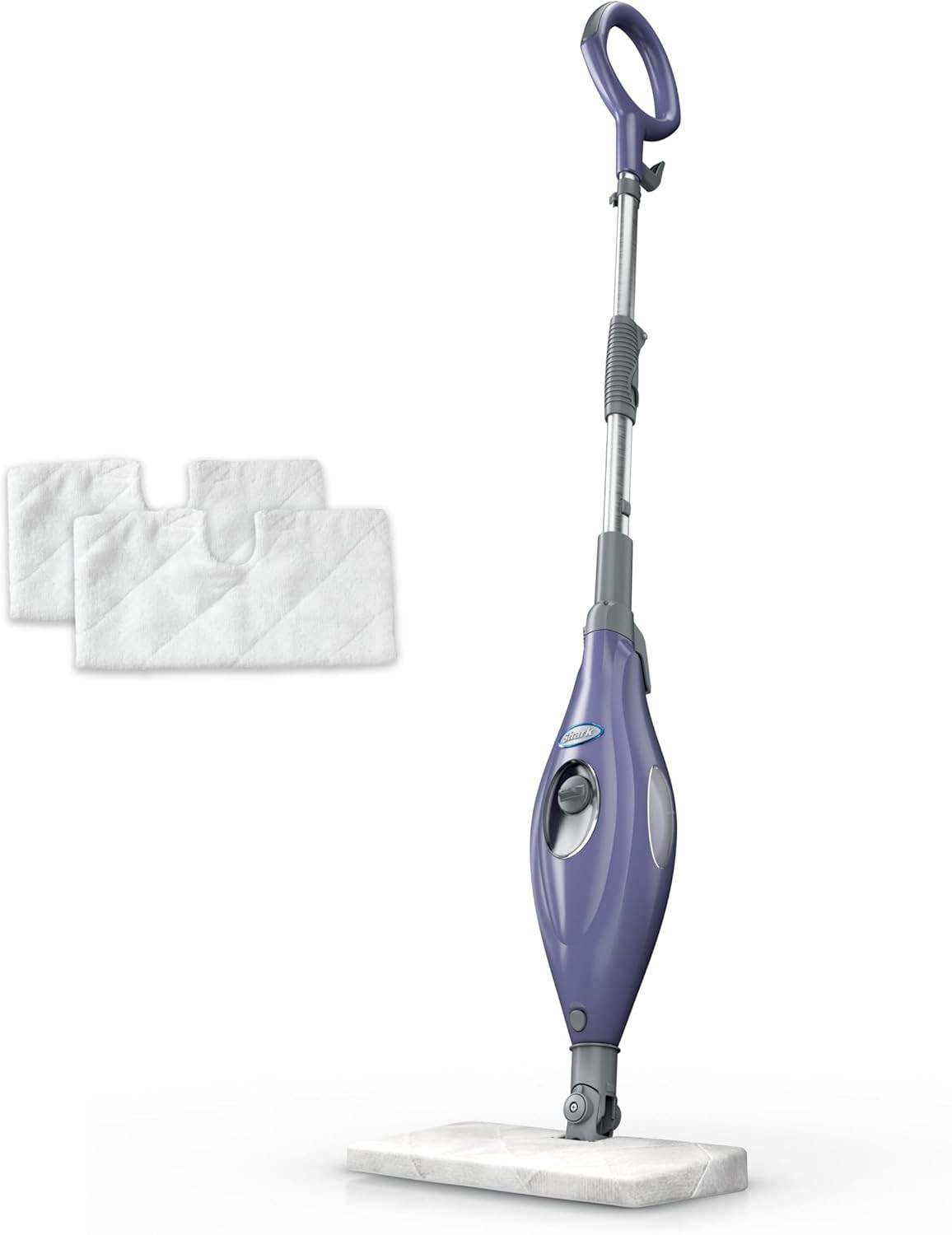 Shark Steam Pocket Mop with 2 Washable Double-Sided Pads, Purple, S3501 | Lightw