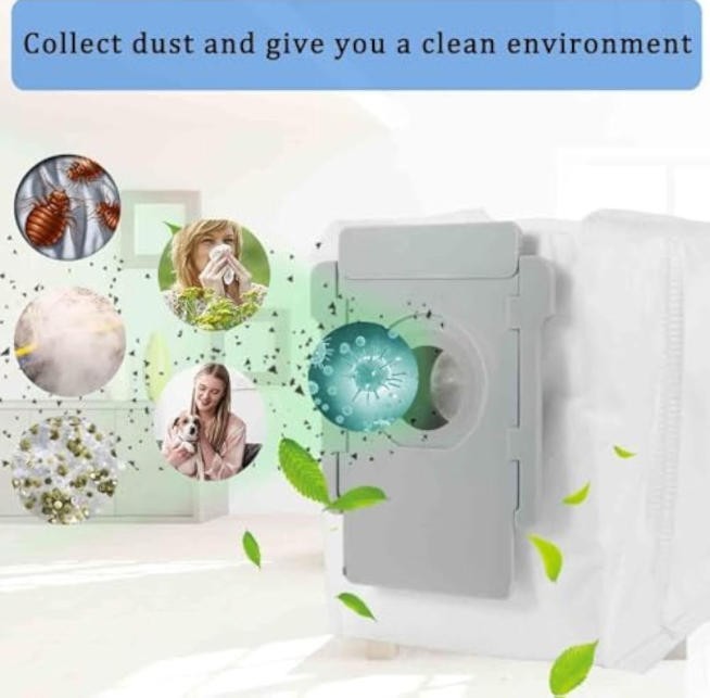 10 Pack Vacuum Bags for iRobot Roomba i3+ i4+ i5+ i6+ i7+ i8+ s9+