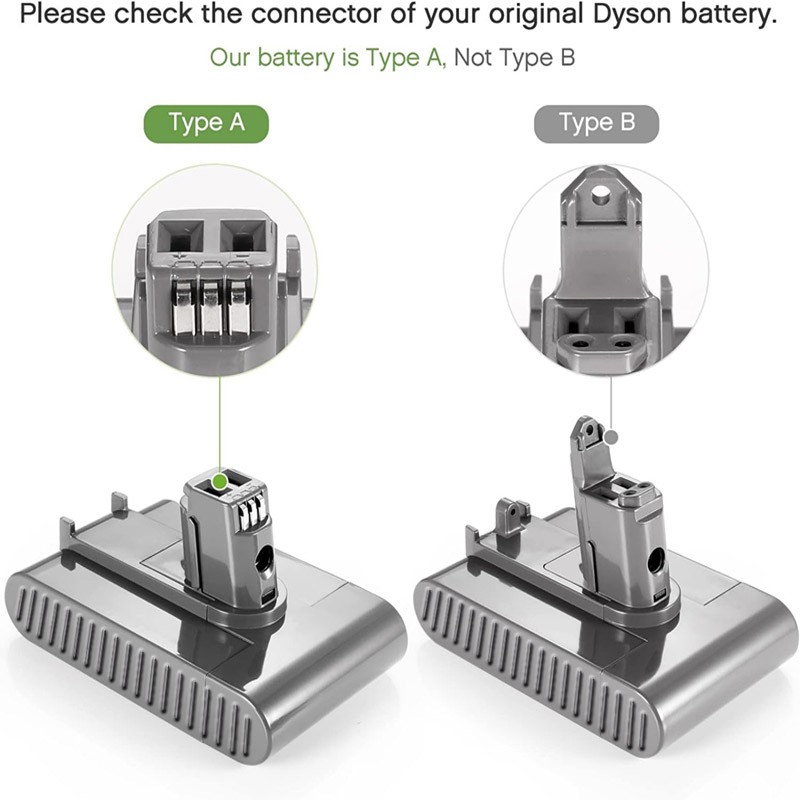 DC31 Replacement Battery For Dyson DC31 Type A/B DC34 DC35 DC44 8AH/6AH Battery