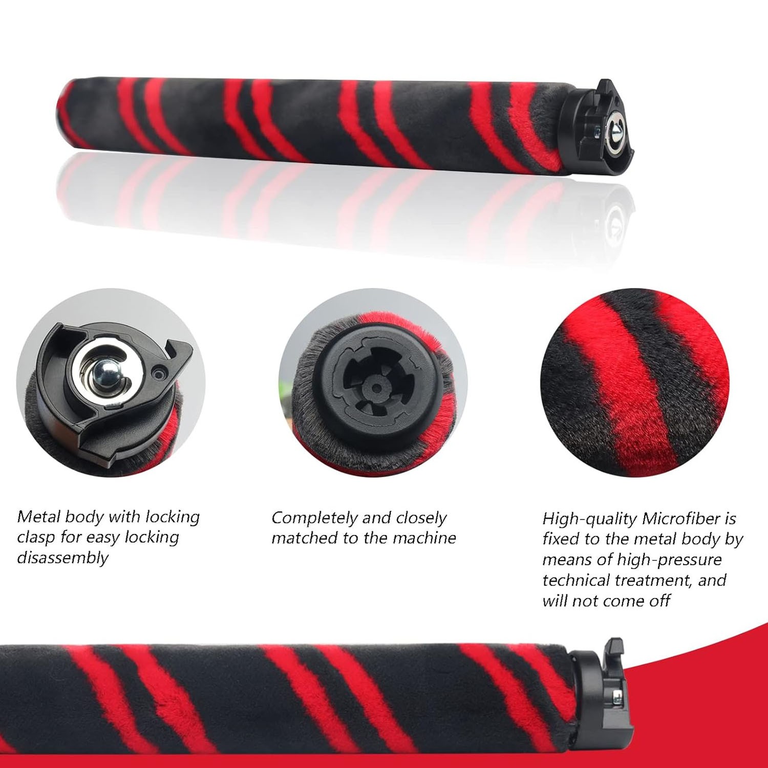 Roller Brush part for Shark AZ3000W AZ3002 AZ3002C LA700 LA555 Soft Brush Roller