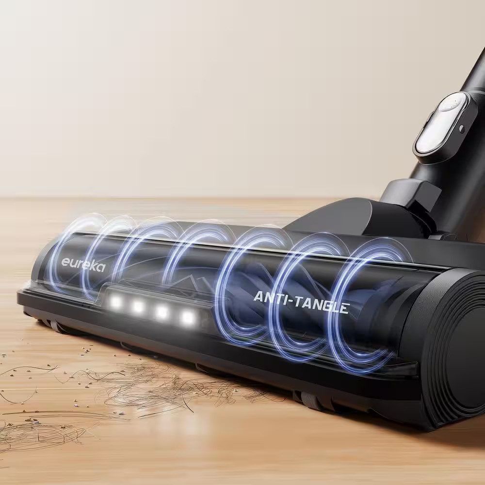 Reactisense Bagless Cordless HEPA Filter Stick Vacuum for Hard Floors & Carpets