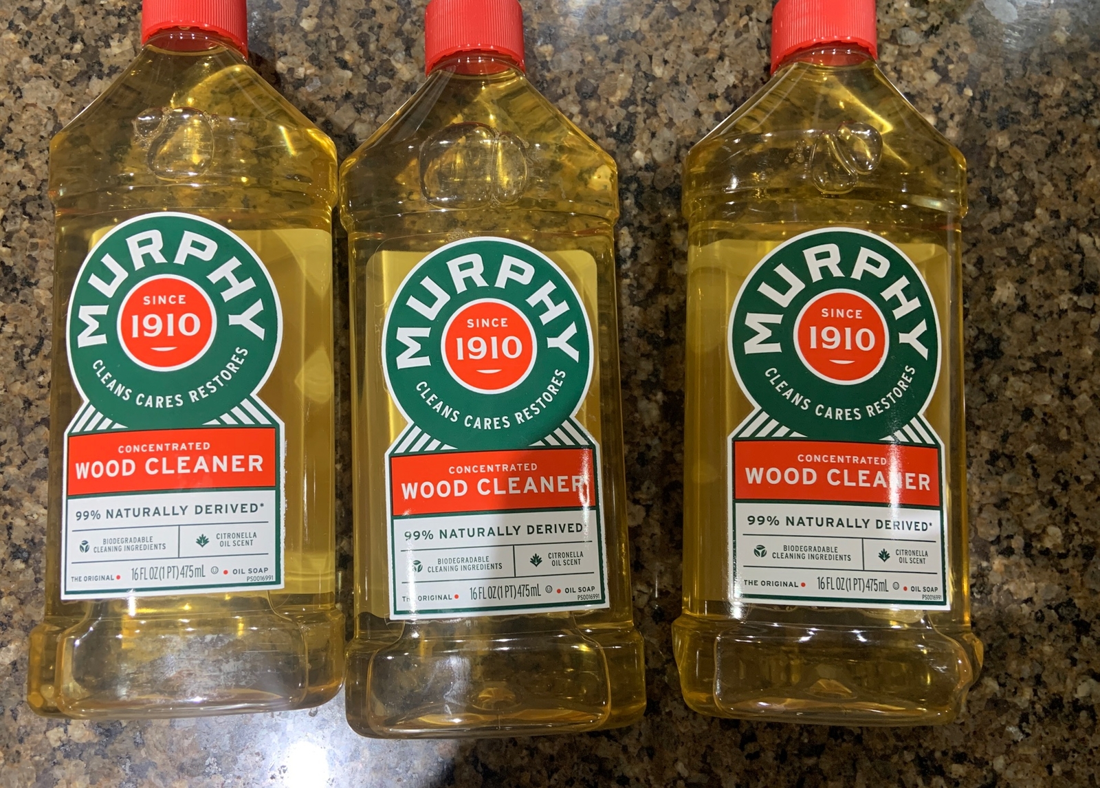3 Murphy Oil Soap, Original Formula 16 fl oz 473 ml New In Sealed Bottles !
