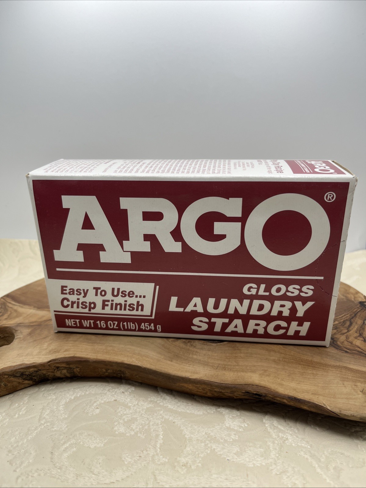 ARGO Gloss Laundry Starch 16 Oz Discontinued Free Shipping