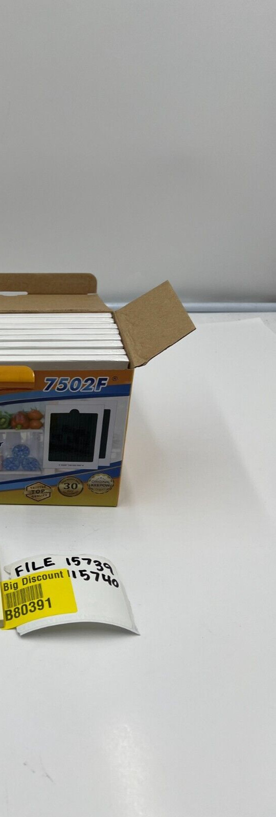 4 PACKS OF 9 KEEPOW Paultra Refrigerator Air Filter Carbon-Activated 7502F