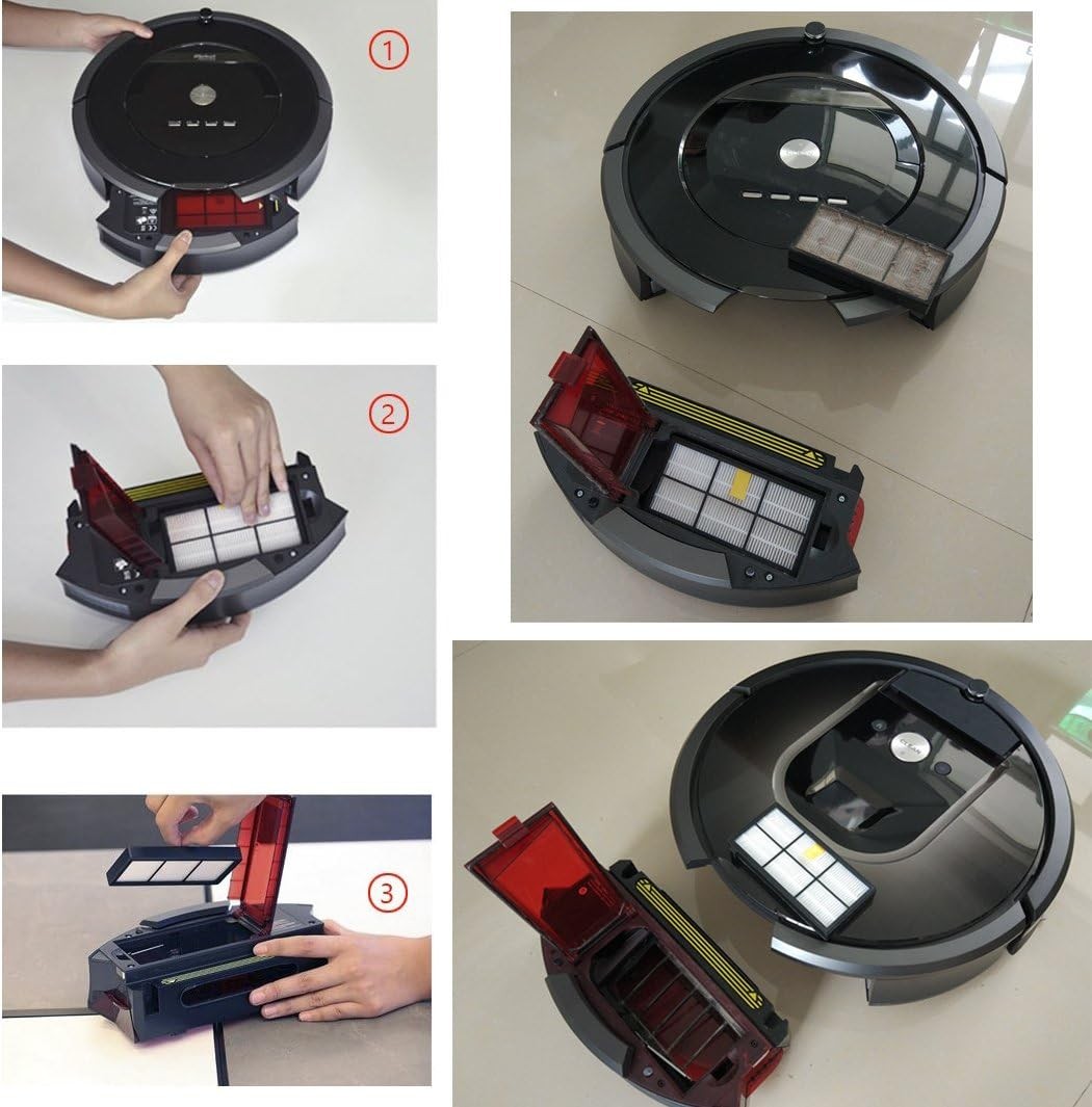 Replacement for iRobot Roomba Filters 960 981 15 Packs 800 and 900 Series