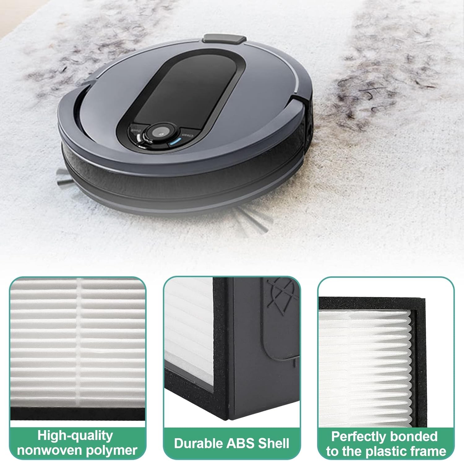 Filters Replacement for iRobot Roomba E I J Series j7 i1 i3 i3 i4 i5 i6 i7 i7