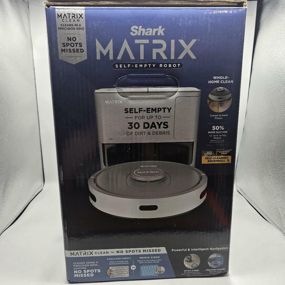 Shark Matrix Self-Emptying Robot Vacuum With 30 Day Dock (UR2350S) Light Use