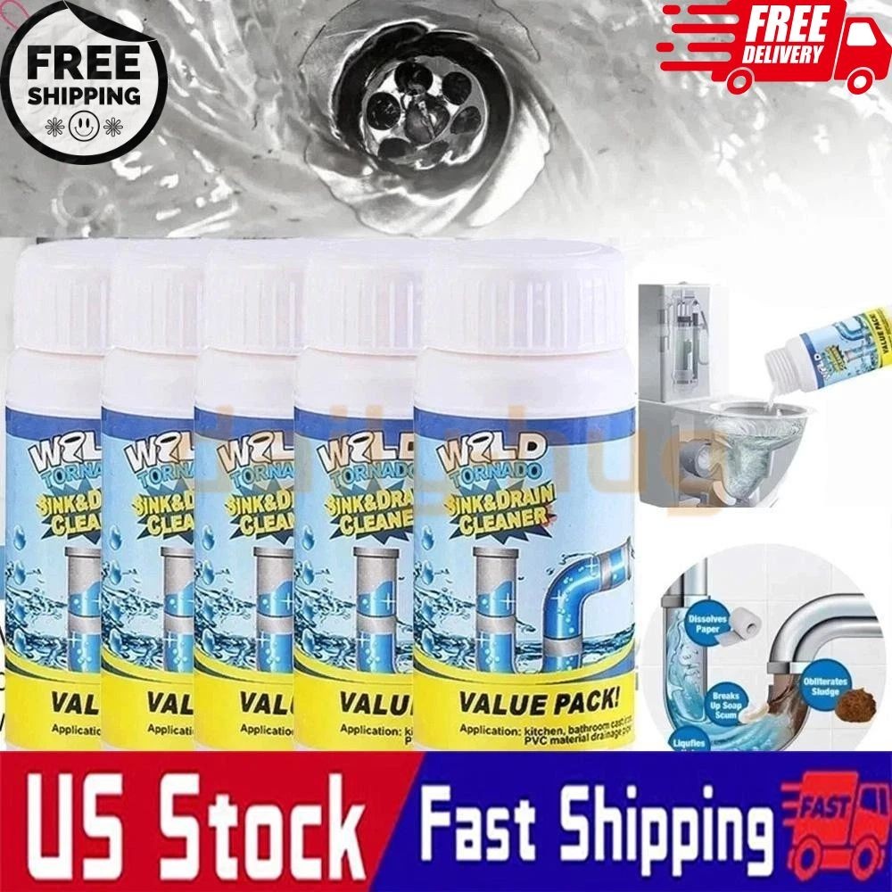 Wild Tornado Powerful Sink Drain Cleaner High Efficiency Clogging Remover