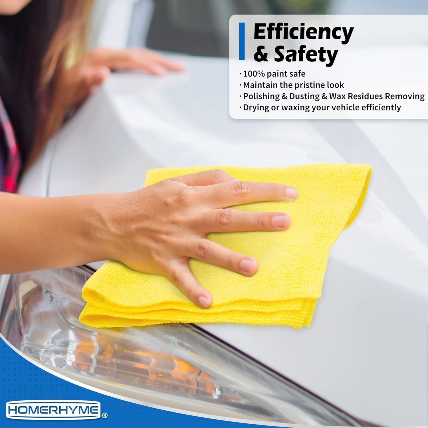 Microfiber Cleaning Cloth, 100 Pack Cleaning Rags Microfiber Towel Bulk Absor…